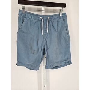 Michael Brandon Essentials Mens Sz M Pull On Chino Shorts Light Blue